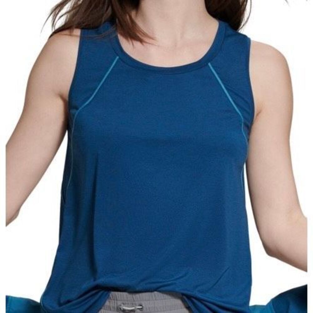 Bass Outdoor‎ Womens Macworth Tank Top Blue Size L